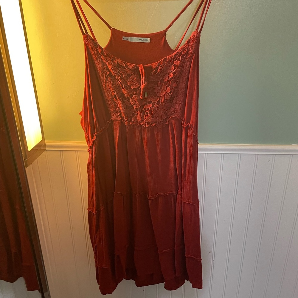Maroon Dress